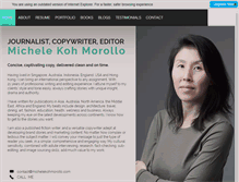 Tablet Screenshot of michelekohmorollo.com